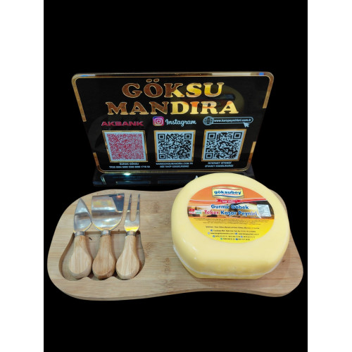 GÖKSUBEY GURME GÖBEK TEKER KAŞAR 1KG VAKUMLU GÖKSUBEY GURME GÖBEK TEKER KAŞAR 1KG VAKUMLU