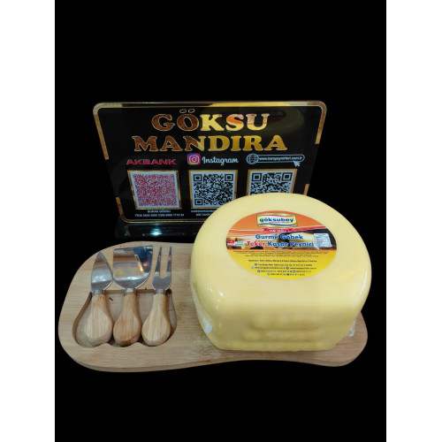  GÖKSUBEY GURME GÖBEK TEKER KAŞAR PEYNİRİ 1,5 KG VAKUMLU