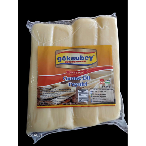GÖKSUBEY KARS DİL PEYNİRİ TAM YAĞLI 1 KG