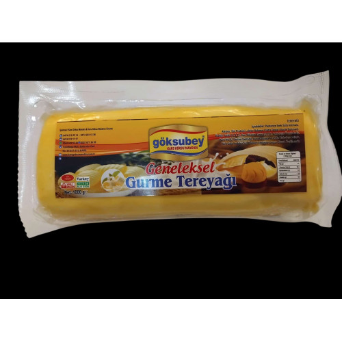  GÖKSUBEY GELENEKSEL GURME TEREYAĞI 1 KG VAKUMLU 
