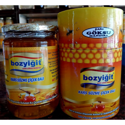 BOZYİĞİT ÖZEL ÜRETİM ŞEKERSİZ SÜZME ÇİÇEK BALI NET 850 GR